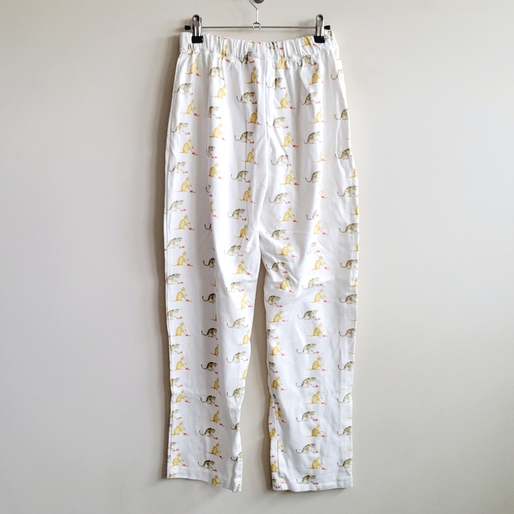 Gillian Valentine Cats & Yarn Organic Cotton Pajama Pants - Picture 3 of 5